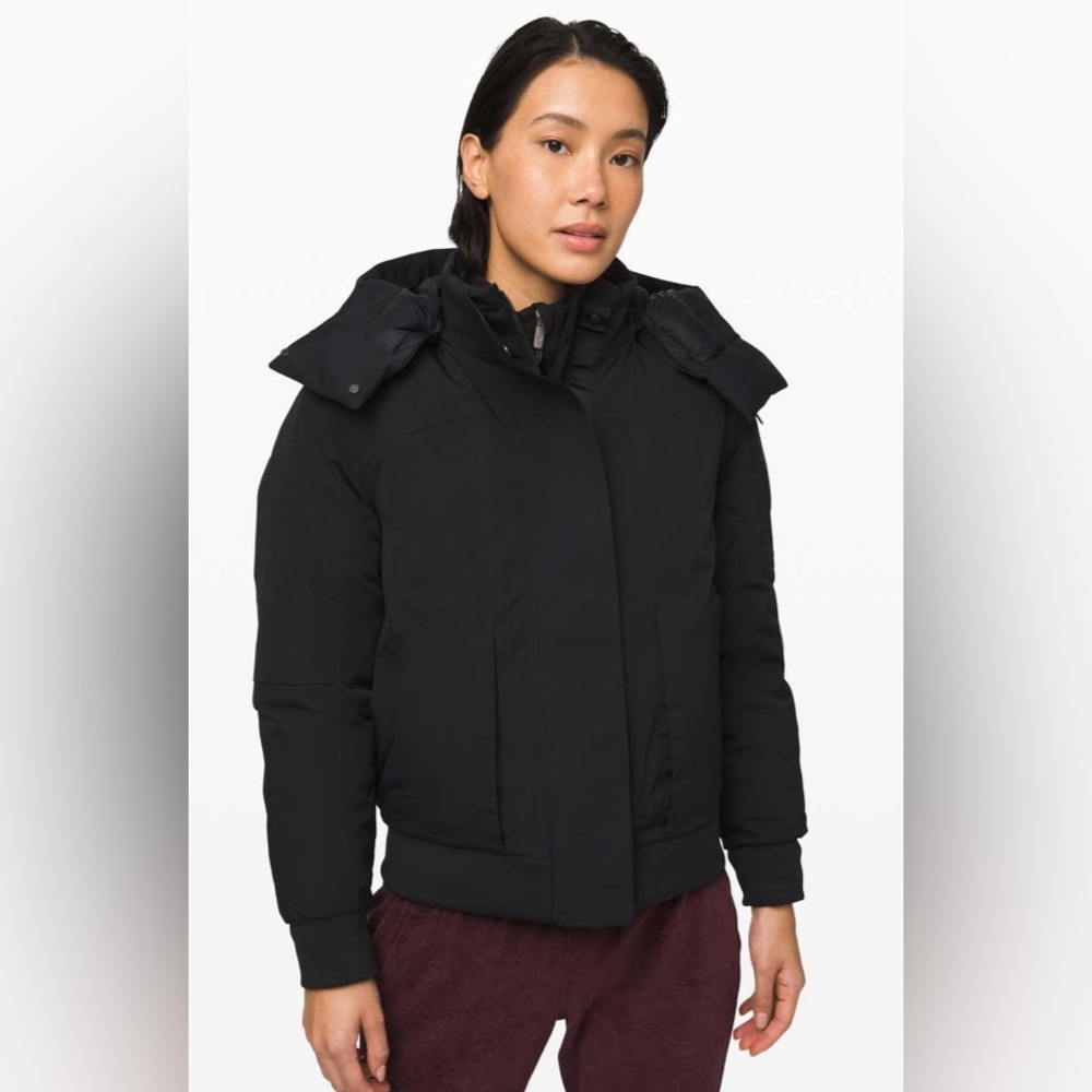 Lululemon Size 2 Winter Warrior Bomber jacket BNWT